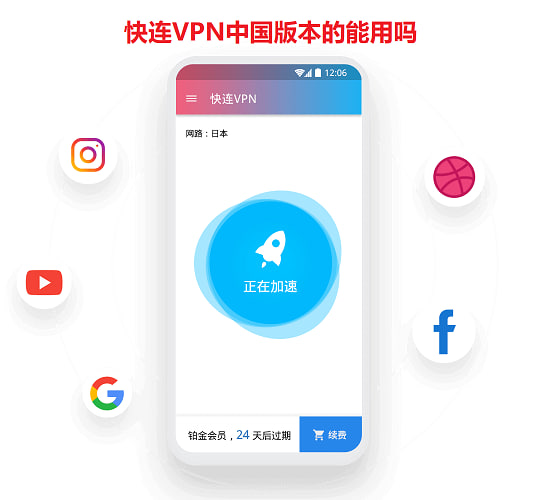 快连VPN中国版本的能用吗